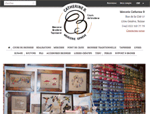 Tablet Screenshot of merceriecatherineb.com